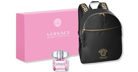 buy versace parfum get a free backpack